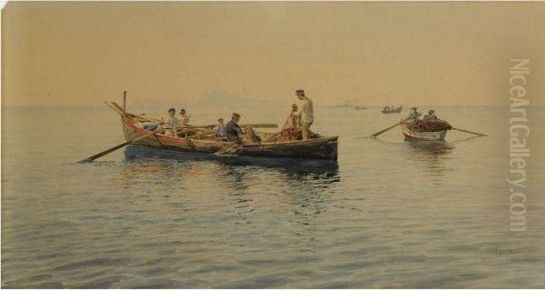 Fishermen, Naples - view 1