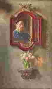 Peintre Des Fleurs (self Portrait) Peintre Des Fleurs (self Portrait)