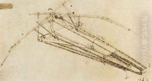 Drawing Of A Flying Machine