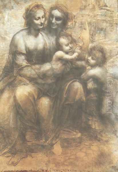 Virgin and Child with St. Anne and the Infant of St. John (Sant'Anna, la Vergine, il Bambino e san Giovannino) - view 1