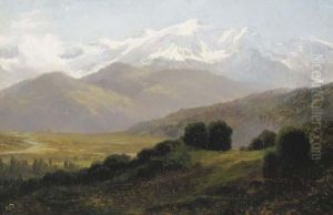 Le Mont-blanc Vu De Sallanches