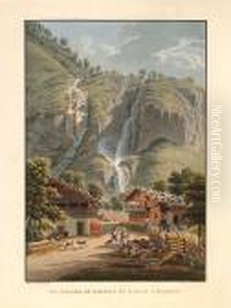 Les Cascades De Dorfbach Et Alpbach A Meyringen - view 1