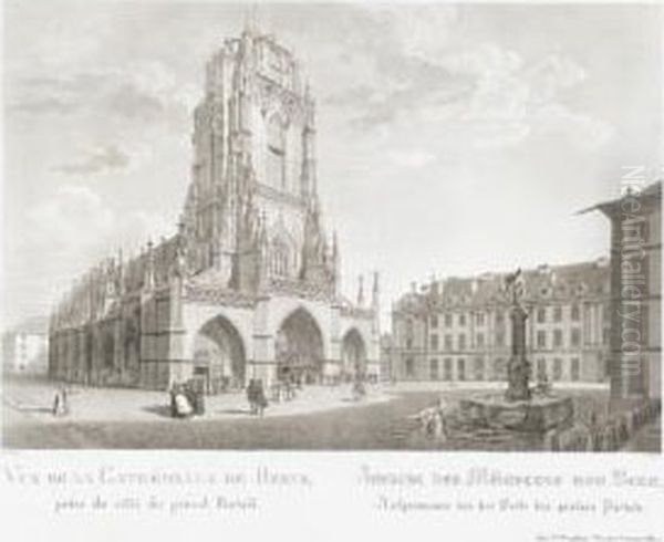 "vue De La Cathedrale De Berne,/prise Du Cote Du Grand - view 1