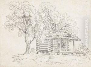 Kleines Chalet Unter Laubbaumen.