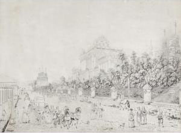 Street Scene In Moscow - view 1