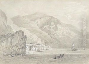 Sur La Route De La Corniche by Mathias Gabriel Lory