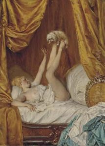 A Precarious Game by Heinrich Lossow