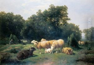 Pasterz Z Trzoda by Henry Lot
