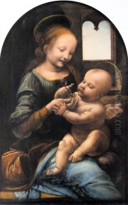 Madonna with a Flower (Madonna Benois) c. 1478