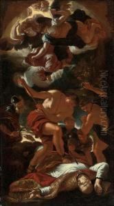 The Assassination Of Saint Gerard Sagredo: A Modello