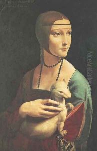 Portrait of Cecilia Gallerani (Lady with an Ermine) 1483-90