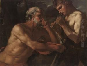 Mercury And Argus by Johann Karl Loth