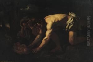 The Abandonment Of Moses by Johann Karl Loth