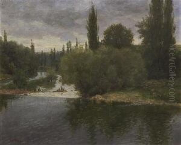 Flusslandschaft - view 1