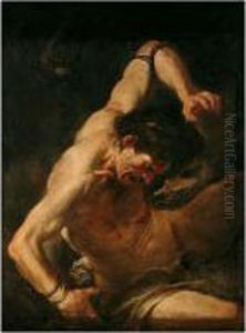 Prometheus Bound by Johann Karl Loth