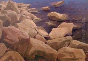 Kamienie Nad Woda, Ok. 1932 by Kazimierz Lotocki