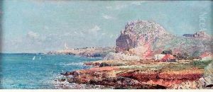 Vue Du Bosphore by Louis Lottier