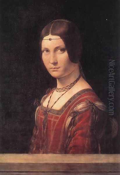 La belle Ferroniere c. 1490 - view 1