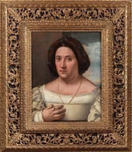 Ritratto Di Giovane Donna by Lorenzo Lotto