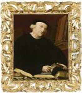 Ritratto Di Un Anziano Studioso by Lorenzo Lotto