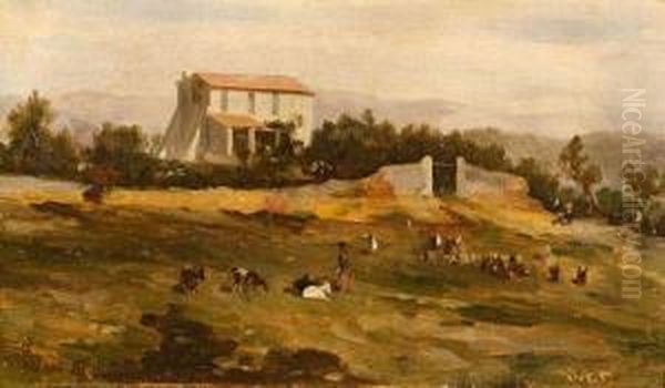 La Gardienne De Chevres Aux Environs De La Ciotat. - view 1