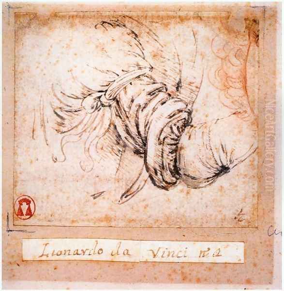 Sleeve study for the Annunciation 1470-73 - view 1