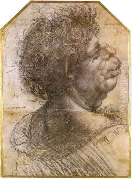 Grotesque head - view 1