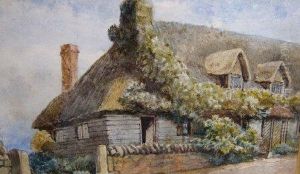 Thatched Cottage by Thomas Lound