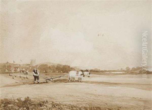 Ploughing Scene - view 1