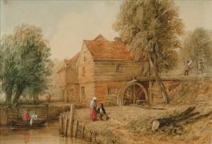 Figuresby A Watermill