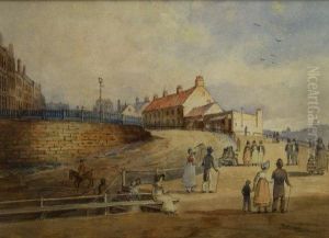 St Nicholas Cliff Scarborough by Thomas Lound