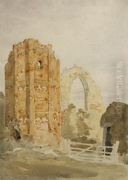 Castle Acre Priory - view 1