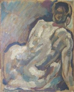 Nu De Dos by Maurice Albert Loutreuil