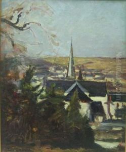 Paysage De Normandie by Maurice Albert Loutreuil