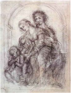 Design for St Anne by Leonardo Da Vinci