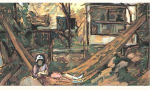 Femme Au Hamac