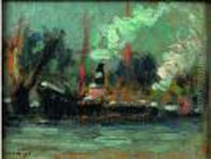 Vue Des Quais by Maurice Louvrier