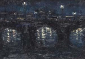 Un Pont Dans La Nuit by Maurice Louvrier