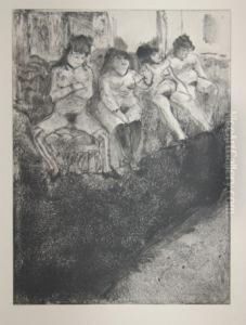 Mimes Des Courtisanes De Lucien. Illustrationsd'
Edgar Degas by Pierre Louys