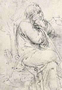 Seated Old Man