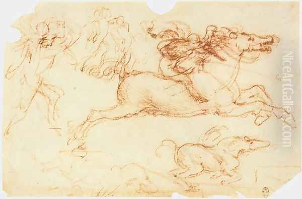 Galloping Rider and other figures - view 1