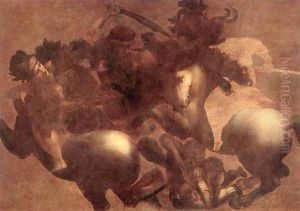 The Battle of Anghiari (detail 2) 1503-05