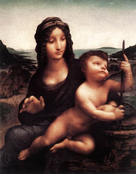 Madonna with the Yarnwinder - view 1