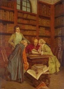 In Der Bibliothek by Wilhelm Lowith