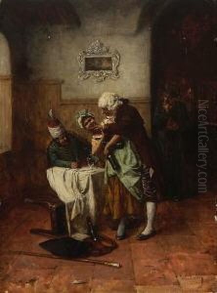 "heitere Gesellschaft". - view 1