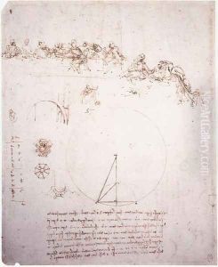 Study For The Last Supper by Leonardo Da Vinci