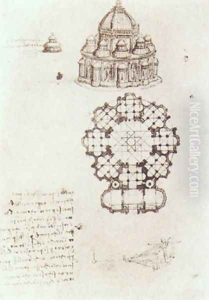 Study Of A Central Church - view 1