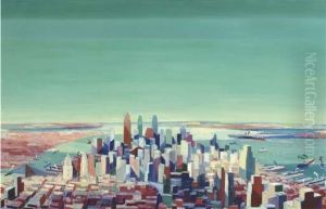Downtown Manhattan by Adriaan Lubbers