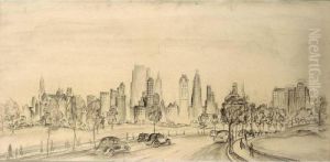 Central Park, New York by Adriaan Lubbers