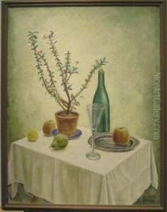Still Life With Christusdoorn by Adriaan Lubbers